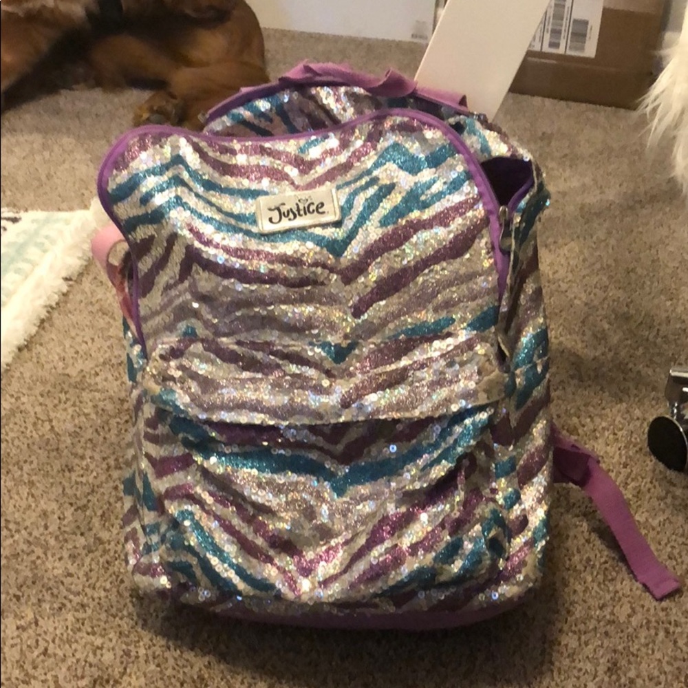 Girls justice backpack